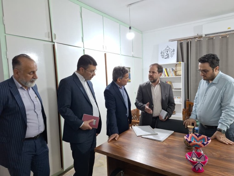بازدید معاون آموزشی دانشگاه جامع علمی‌کاربردی کشور از مرکز آموزش علمی‌کاربردی اتاق اصناف بوشهر